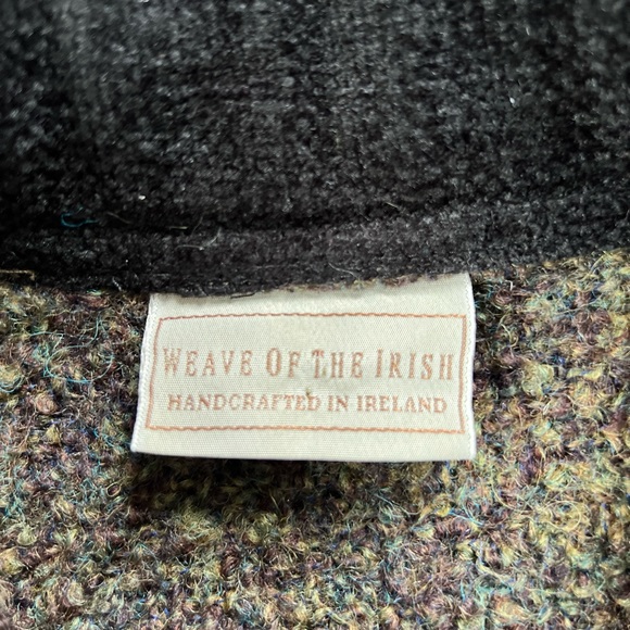 Weave of the Irish Handcrafted in Ireland Wool Buttondown Jacket - Picture 6 of 9